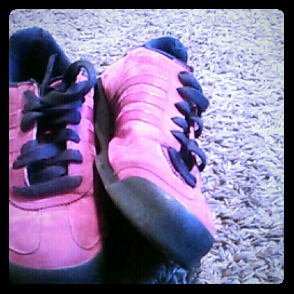 Pink adidas
